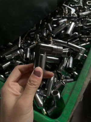 Promosi Kamar Mandi Toilet Konektor Chrome Plated Kuningan 1/2 Angle Valve