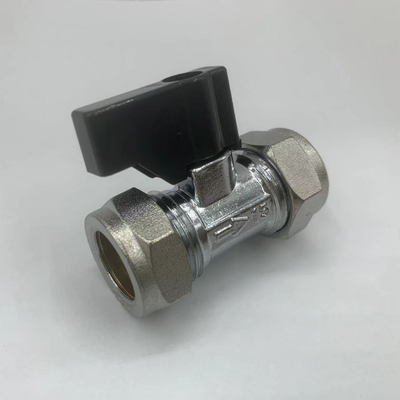 Tekanan tinggi NPT katup Kuningan minyak gas 1/2 inci Wanita Threaded Forged Kuningan Gas Ball Valve