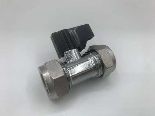 Tekanan tinggi NPT katup Kuningan minyak gas 1/2 inci Wanita Threaded Forged Kuningan Gas Ball Valve