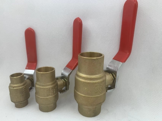 Meksiko jual panas 1/2 Inch gas Wanita Threaded tempa Kuningan penuh dilas katup bola