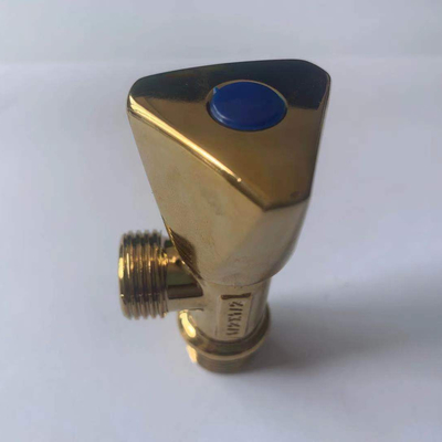 Baru datang 1/2 &quot;dilapisi krom dingin &amp; panas katup sudut