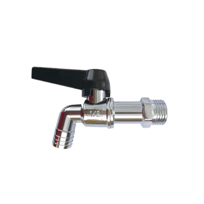 HTL OEM BRASS BALL BIBCOCK TAP dengan keran nikel plating