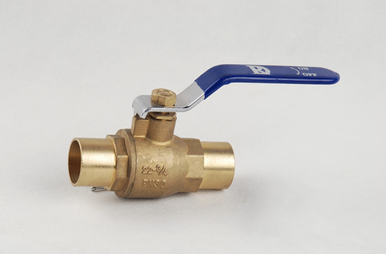 Kustomisasi OBM PVC Handle Brass Full Port Ball Valve Semua Ukuran Tersedia