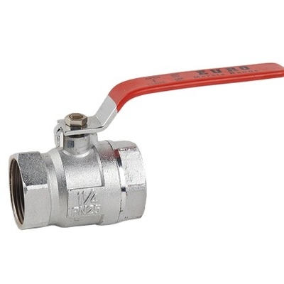Rohs Suhu Normal 1-1/4 Ball Valve Kuningan Pn30 Ball Valve