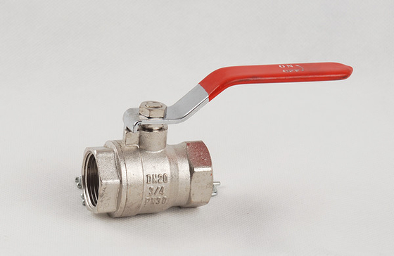 Gagang Besi 1 Inch Brass Ball Valve Threaded ASTM ANSI Standard