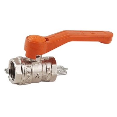 Saluran Air Komersial 2 Inch Brass Ball Valve Internal Threaded