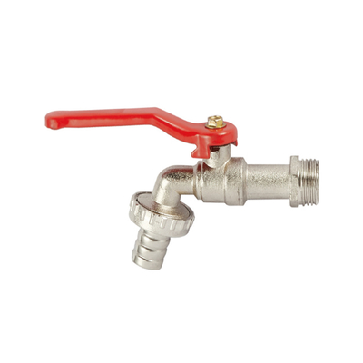 1/2 3/4 Inci Selang Taman Bib Selang Kuningan Faucet Gagang Plastik