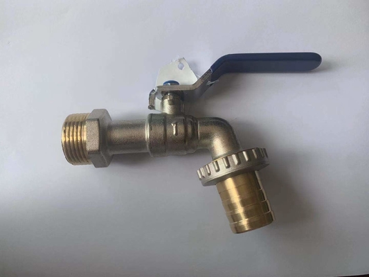 1/2 3/4 Inci Selang Taman Bib Selang Kuningan Faucet Gagang Plastik