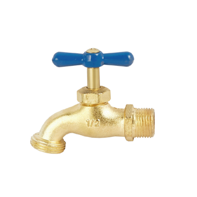 Sand Blasting Brass Hose Bibbs Faucet Luar Kuningan Untuk Sistem Pemipaan Air