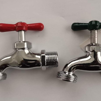 Oem Gardens Zinc Dan Brass Bibcock Valve Garden Faucet Tahan Kebocoran