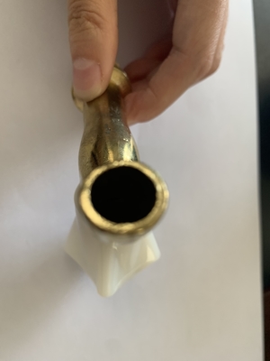 Non Rusting Deck Mounted Brass Bib Cock Untuk Mesin Cuci