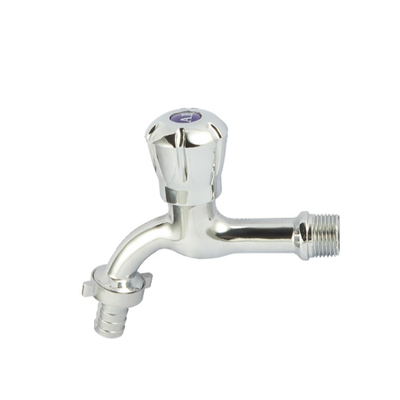 2 Outlet Kuningan Bibcock Valve Keran Air Deck Mounted Zinc Handle