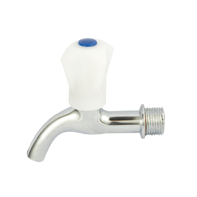 2 Outlet Kuningan Bibcock Valve Keran Air Deck Mounted Zinc Handle