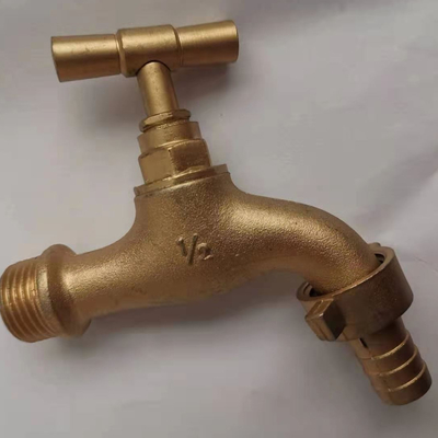 Kustomisasi Terkunci 1/2 inci Brass Bibcock Valve Leakage proof