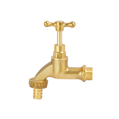 Kustomisasi Terkunci 1/2 inci Brass Bibcock Valve Leakage proof