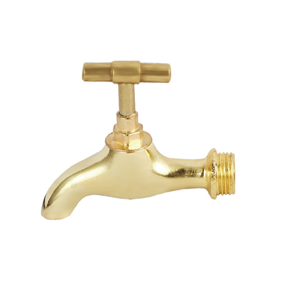 Kustomisasi Terkunci 1/2 inci Brass Bibcock Valve Leakage proof