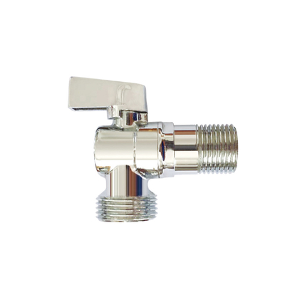 Komersial 15mm Port WC Angle Valve Segitiga Mesin Cuci Angle Valve