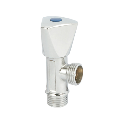 Antiwear 3/8 inci Brass Angle Valve Untuk Air Toilet Nozzle umur panjang