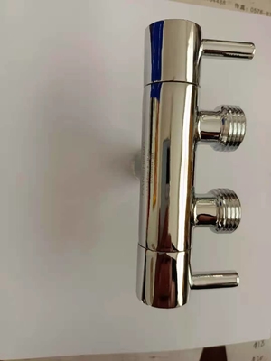 Antiwear 3/8 inci Brass Angle Valve Untuk Air Toilet Nozzle umur panjang