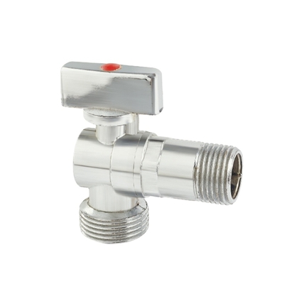 NPT Thread faucet Angle Valve Chrome Angle Stop Valves 3/8 inci