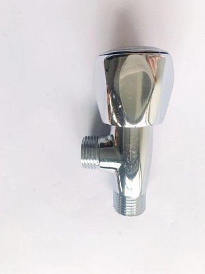 Manual Oem 1/2inch Brass Angle Valve Dengan Pegangan Paduan Seng
