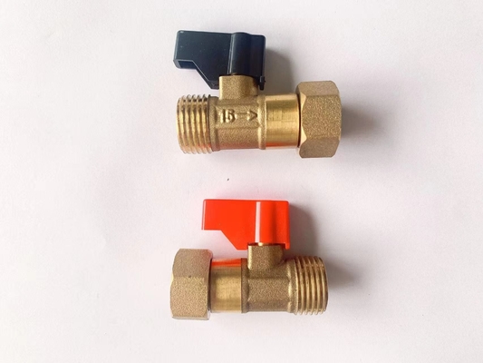 Manual Oem 1/2inch Brass Angle Valve Dengan Pegangan Paduan Seng