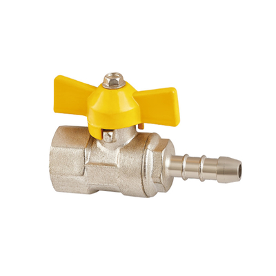 Tuya Smart Brass Gas Valve T Handle Wifi Zigbee Water Gas Leak Valve Tahan Erosi