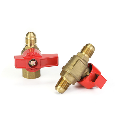 Ketahanan Aus Hot Gas Bypass Valve Manual 28mm Gas Lever Valve