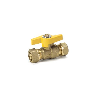 Suhu Normal Gas Shut Off Valve 1/2 Inch Gas Valve antirust