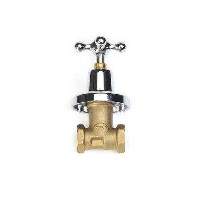 chrome plating OEM Ball Hot Straight Brass Stop Valve 1/2 inci