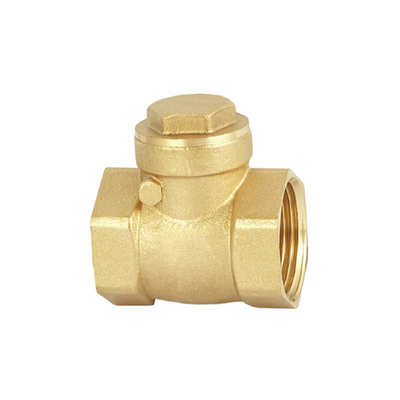 Double Pilot Dioperasikan 1/2 inci Brass Check Valve Untuk Pemanas Air Tidak Berkarat