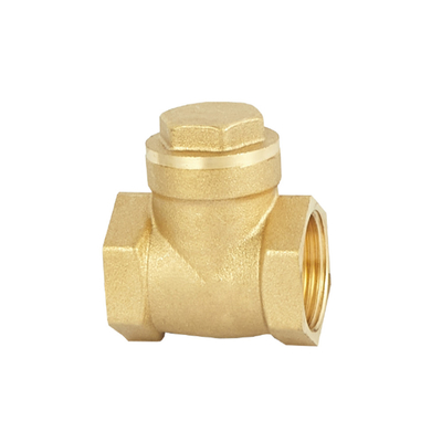 Double Pilot Dioperasikan 1/2 inci Brass Check Valve Untuk Pemanas Air Tidak Berkarat