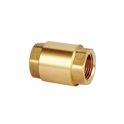 DN20-NPT Threaded 1 Inch Brass Check Valve Untuk Air Dapat Disesuaikan