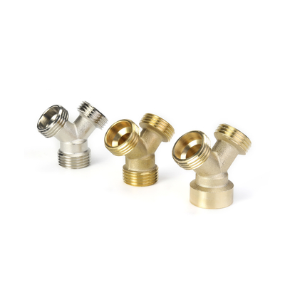 OEM 3/4 Di. FIP X 1/2 Di. FIP Brass Pipe Fittings Brass Reducing Coupler tidak berkarat