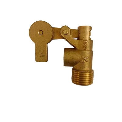 Bulkhead MNPT Brass Float Valve Brass Fill Valve 3/4 In 65gram