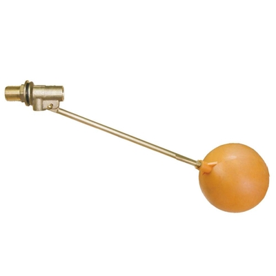 Sambungan MNPT 1/2&quot; Brass Float Ball Valve Dengan Ayam Plastik Tekanan Rendah