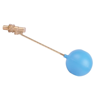 Sambungan MNPT 1/2&quot; Brass Float Ball Valve Dengan Ayam Plastik Tekanan Rendah