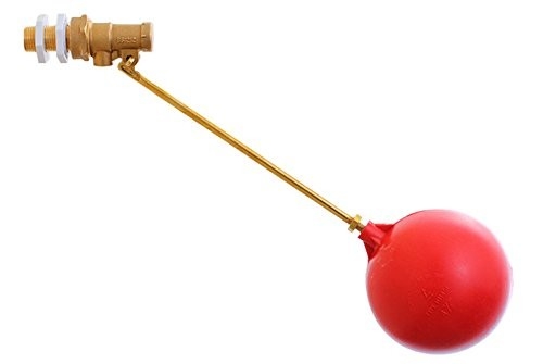 Sambungan MNPT 1/2&quot; Brass Float Ball Valve Dengan Ayam Plastik Tekanan Rendah