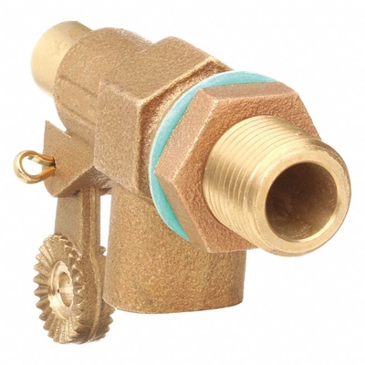 Sambungan MNPT 1/2&quot; Brass Float Ball Valve Dengan Ayam Plastik Tekanan Rendah