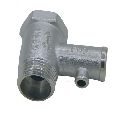 1/2 Kuningan Check Valve Nikel Lapisan Pemanas Air Keamanan