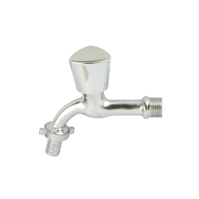 Sanitary Zinc Alloy Brass Bibcock Valve Euro Type Untuk Mesin Cuci